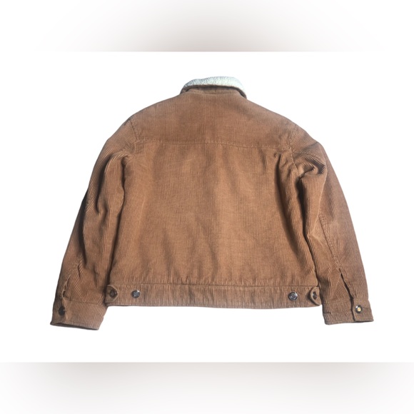 Bershka woman’s corduroy fleece jacket size small - Picture 2 of 11